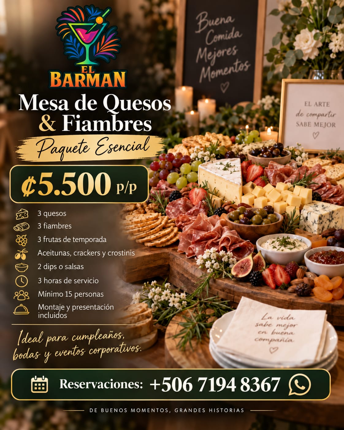 Bocadillos El Barman