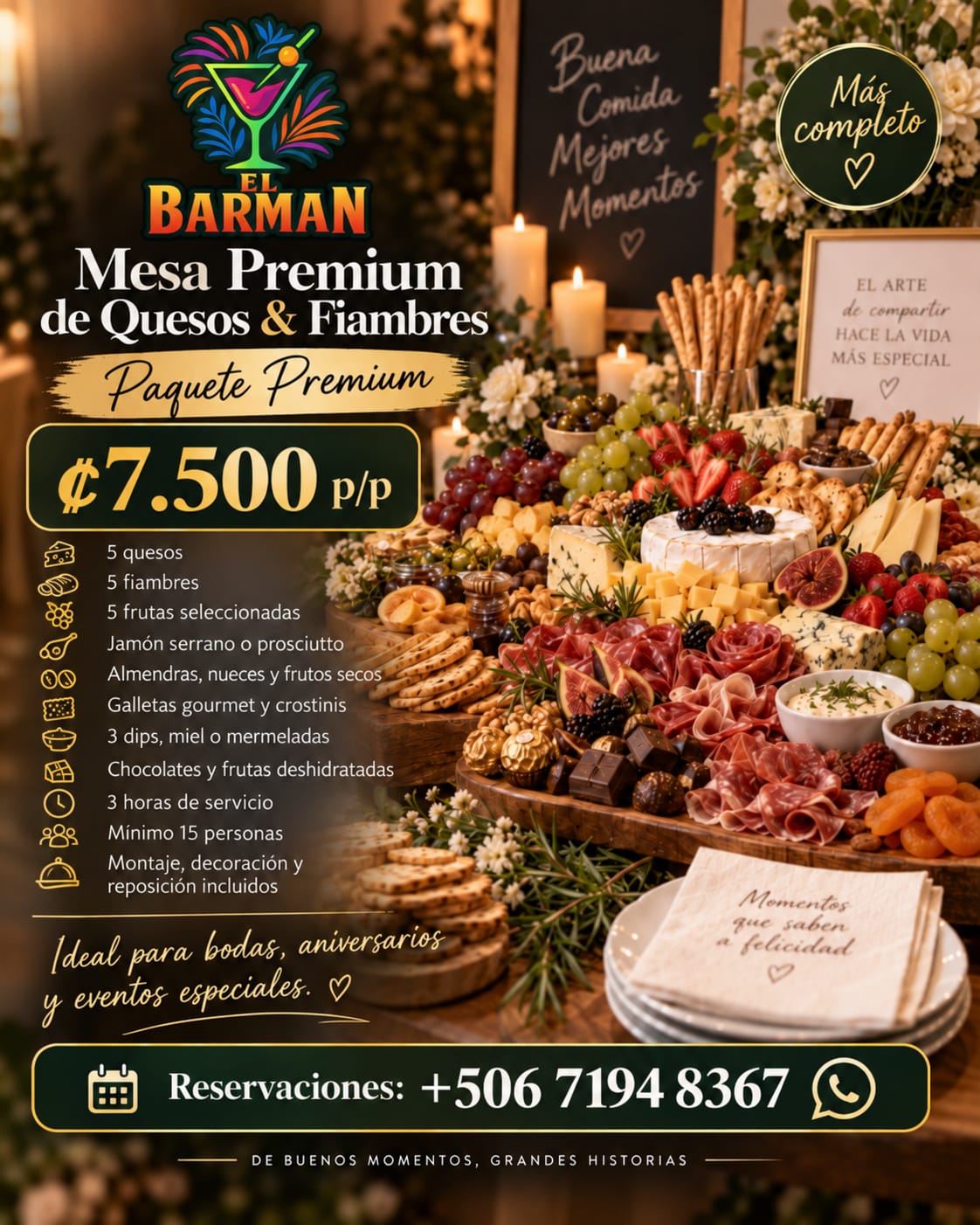 Bocadillos El Barman